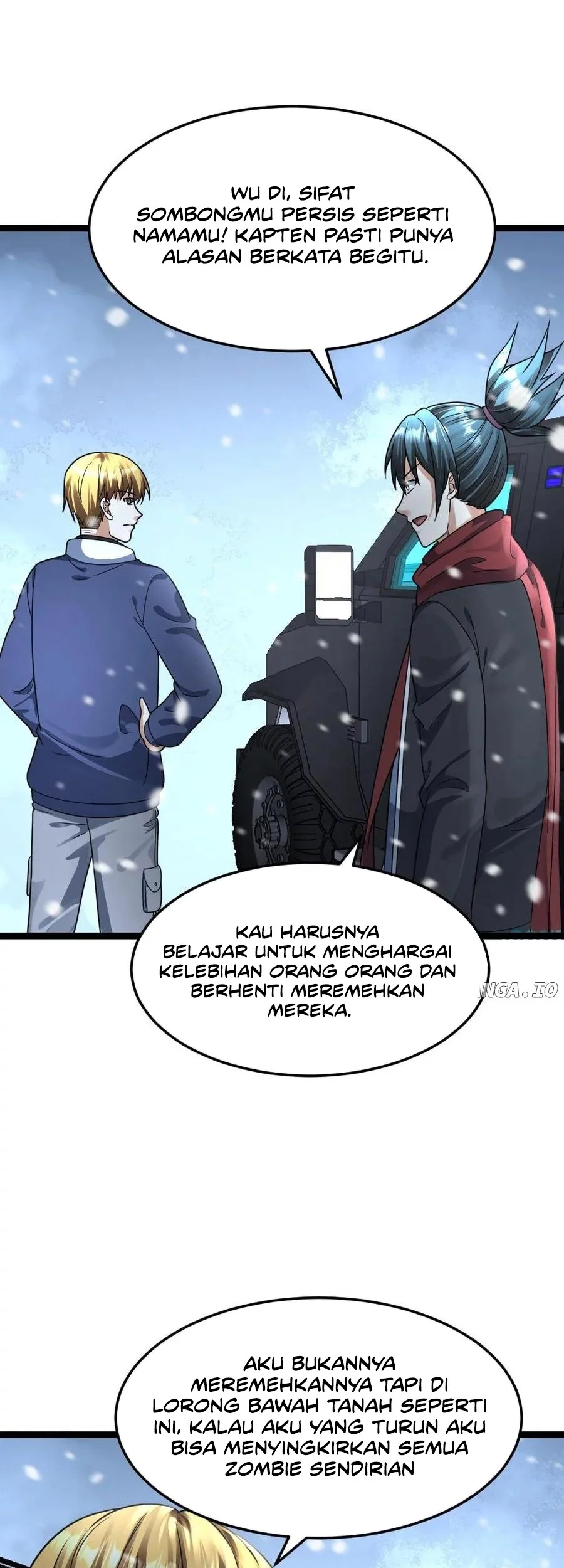 Freezing The World: I Built A Doomsday Safehouse Chapter 384 - halaman 4