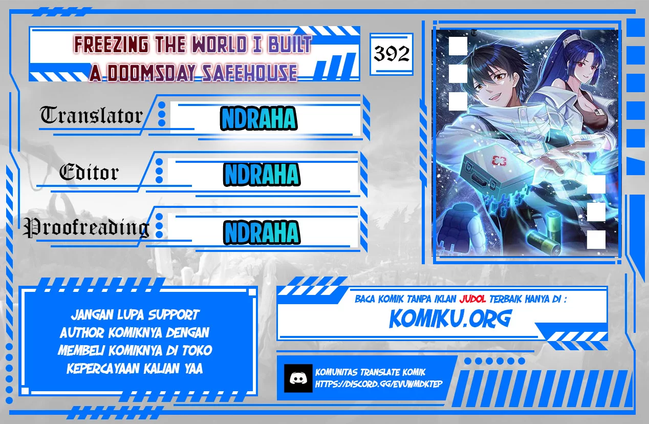 Freezing The World: I Built A Doomsday Safehouse Chapter 392 - halaman 1