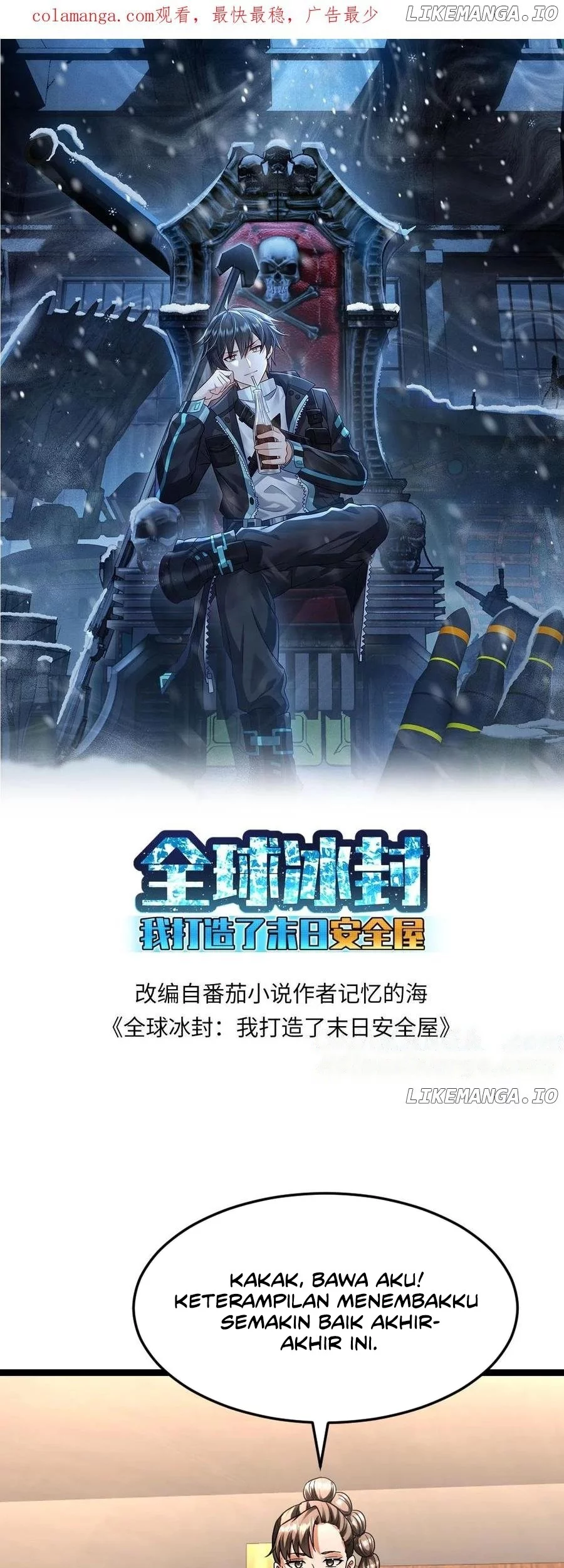 Freezing The World: I Built A Doomsday Safehouse Chapter 394 - halaman 2