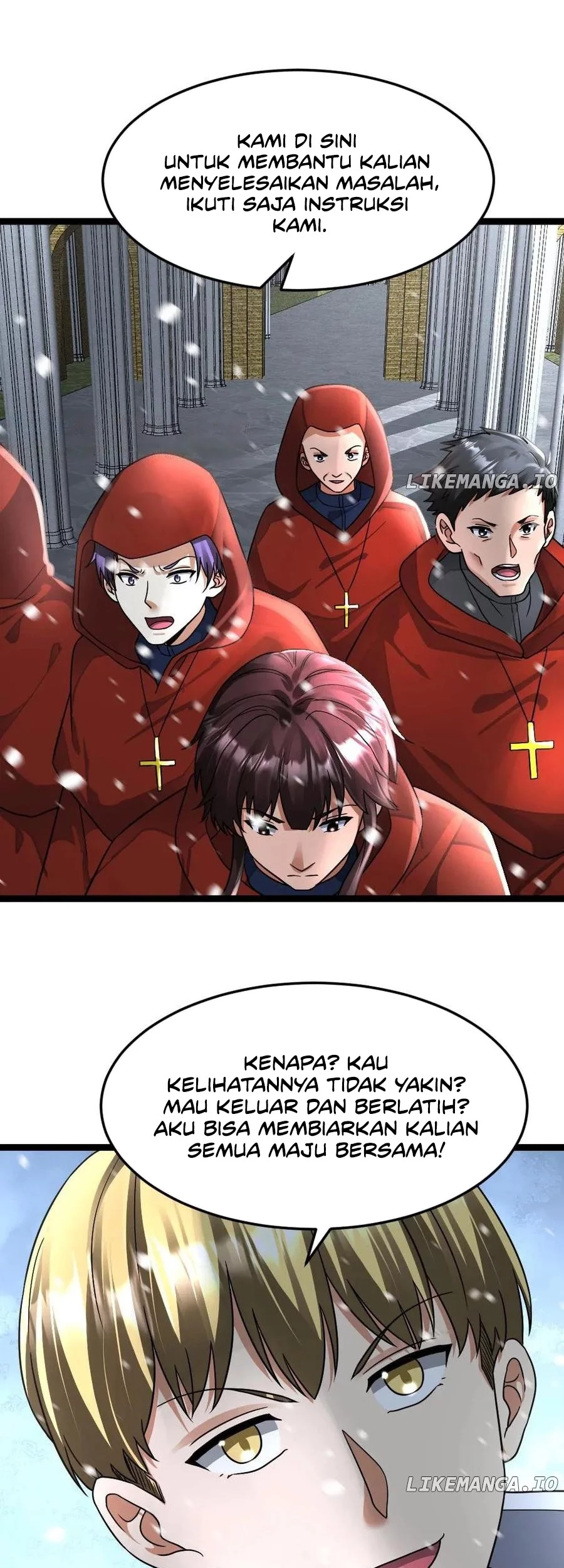 Freezing The World: I Built A Doomsday Safehouse Chapter 394 - halaman 9