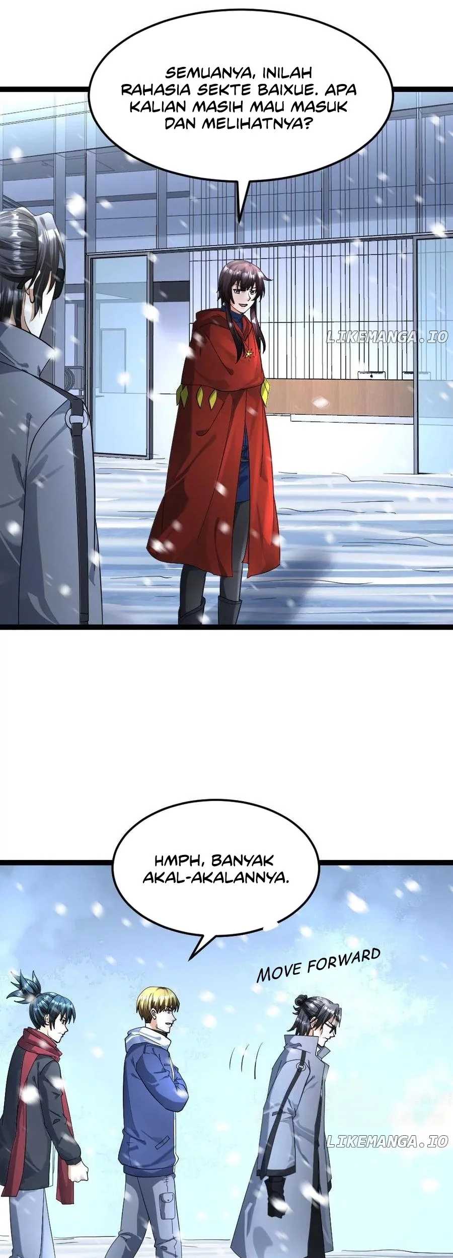 Freezing The World: I Built A Doomsday Safehouse Chapter 395 - halaman 13