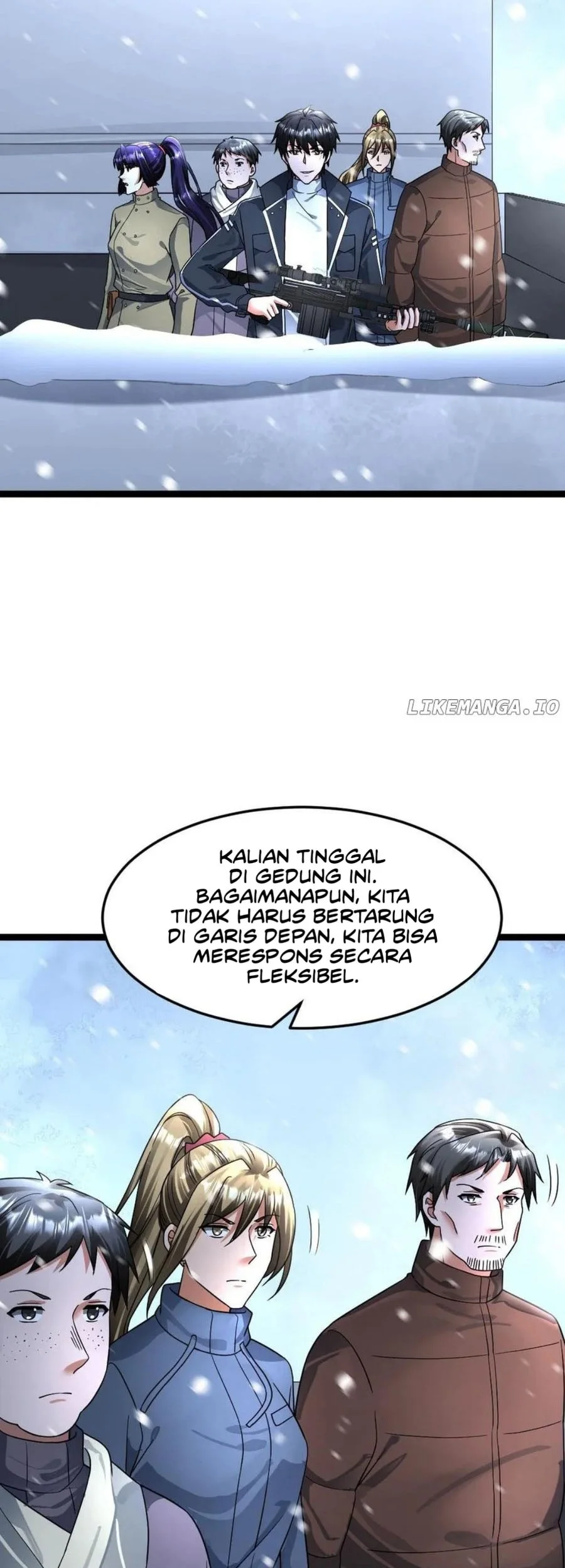 Freezing The World: I Built A Doomsday Safehouse Chapter 402 - halaman 12