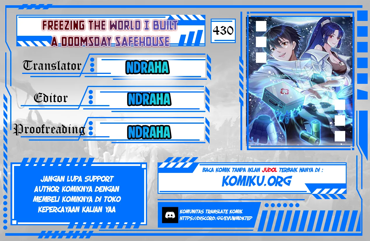Freezing The World: I Built A Doomsday Safehouse Chapter 430 - halaman 1