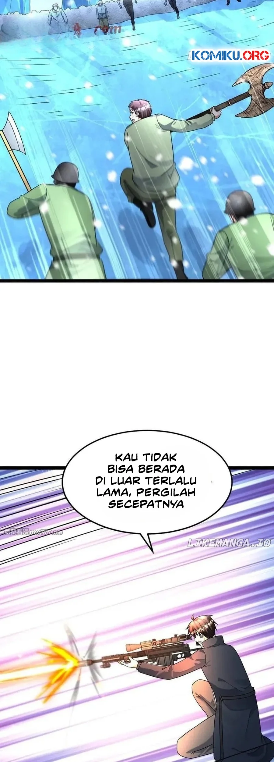 Freezing The World: I Built A Doomsday Safehouse Chapter 440 - halaman 15