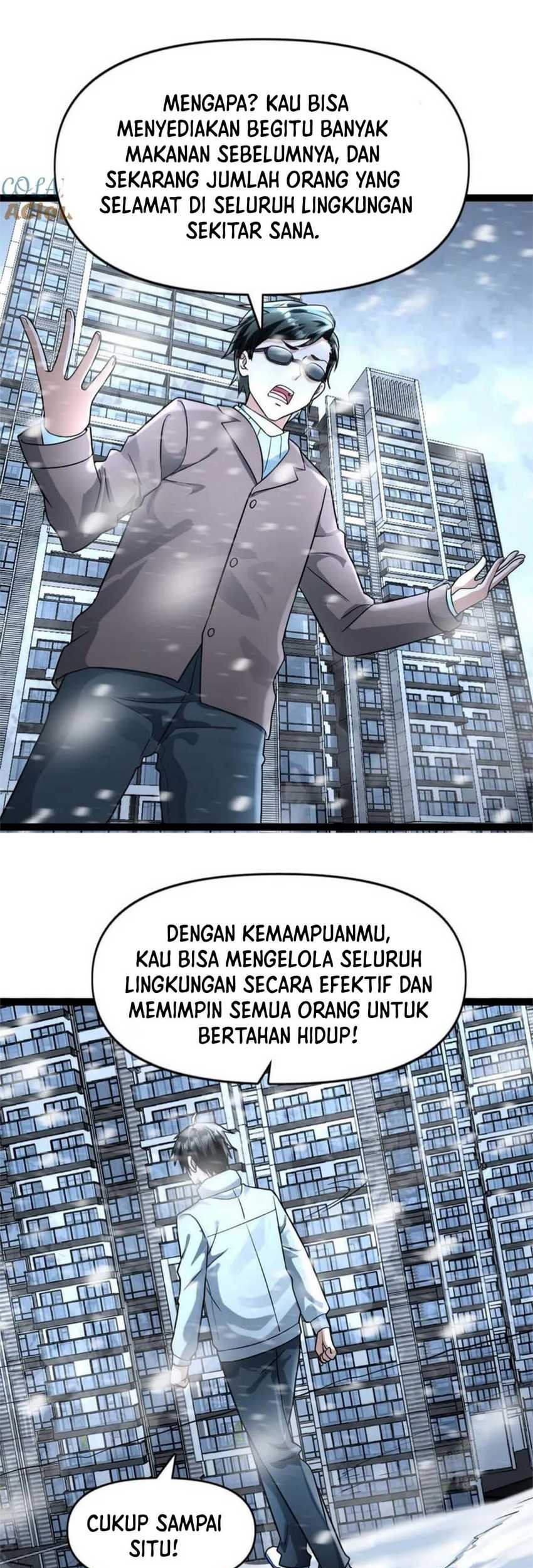 Freezing The World: I Built A Doomsday Safehouse Chapter 87 - halaman 18