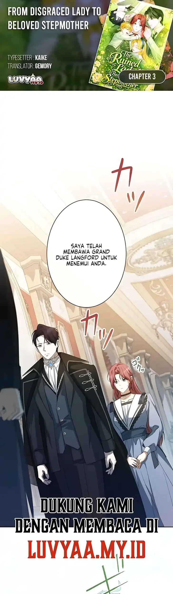 From Disgraced Lady to Beloved Stepmother Chapter 3 - halaman 1