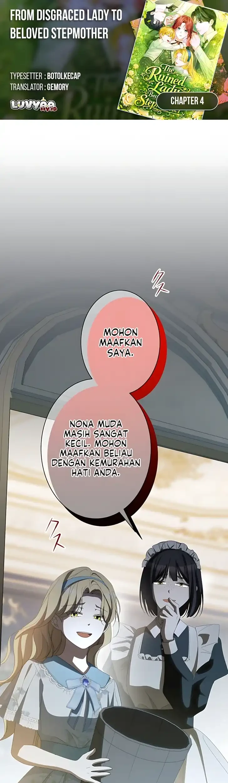 From Disgraced Lady to Beloved Stepmother Chapter 4 - halaman 1