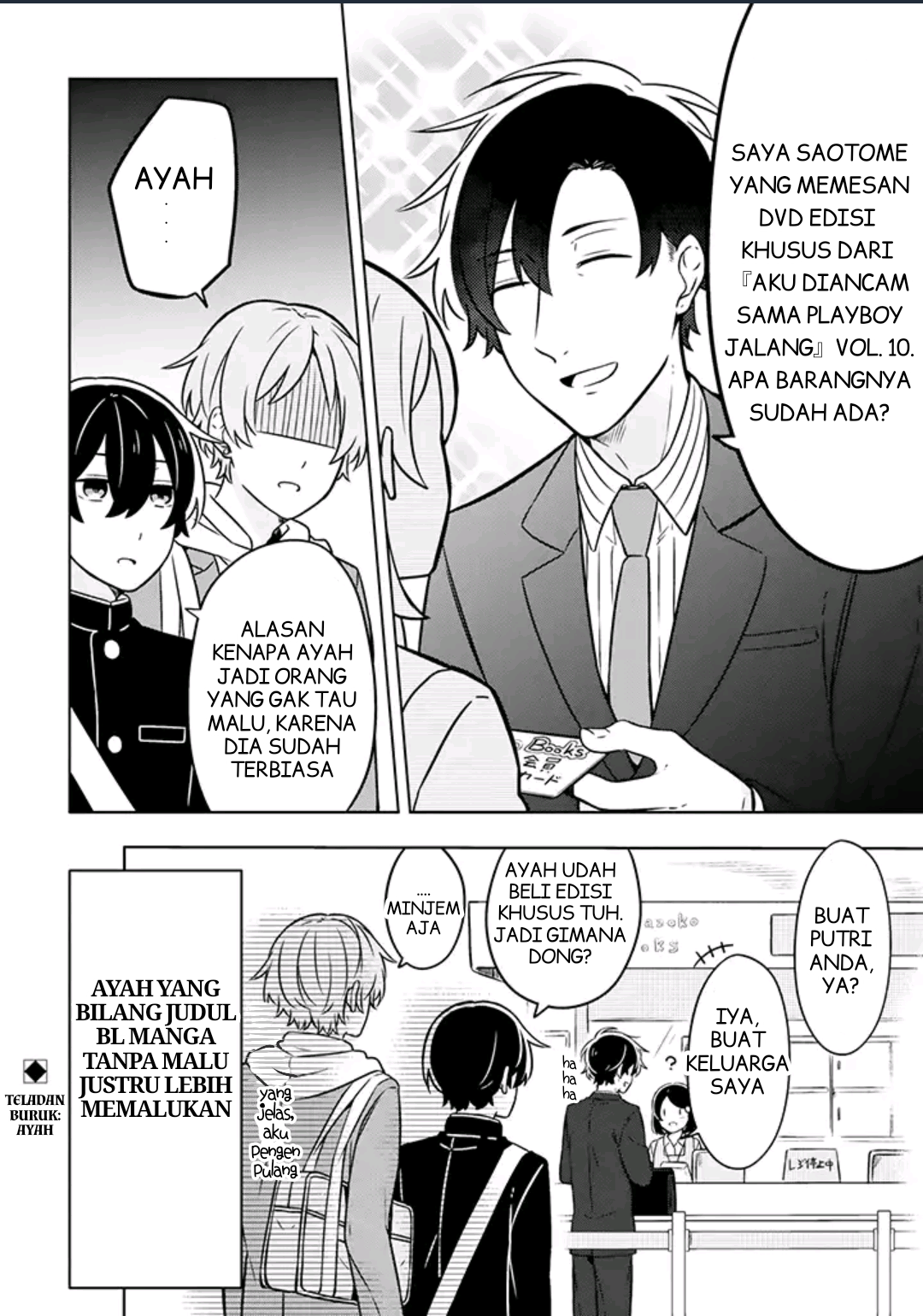 Fudanshi Kazoku Chapter 2 - halaman 10