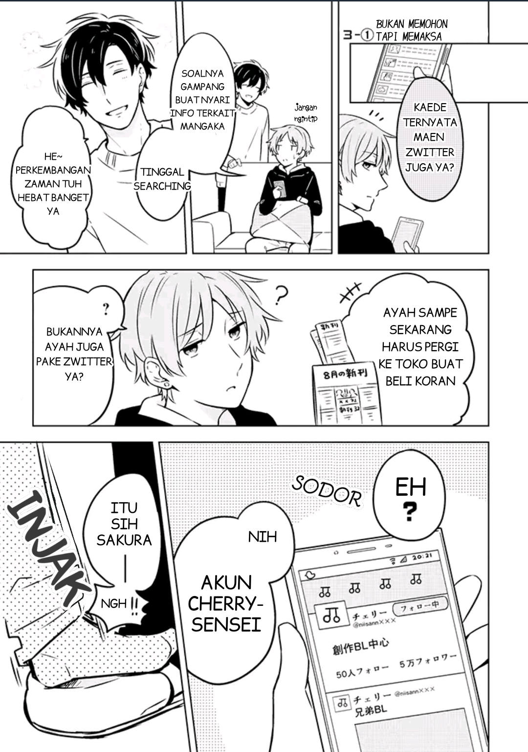 Fudanshi Kazoku Chapter 3 - halaman 4