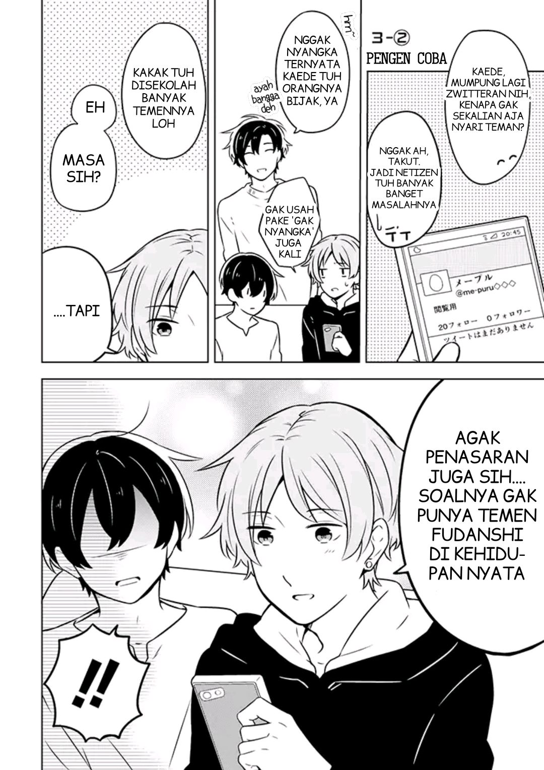 Fudanshi Kazoku Chapter 3 - halaman 7