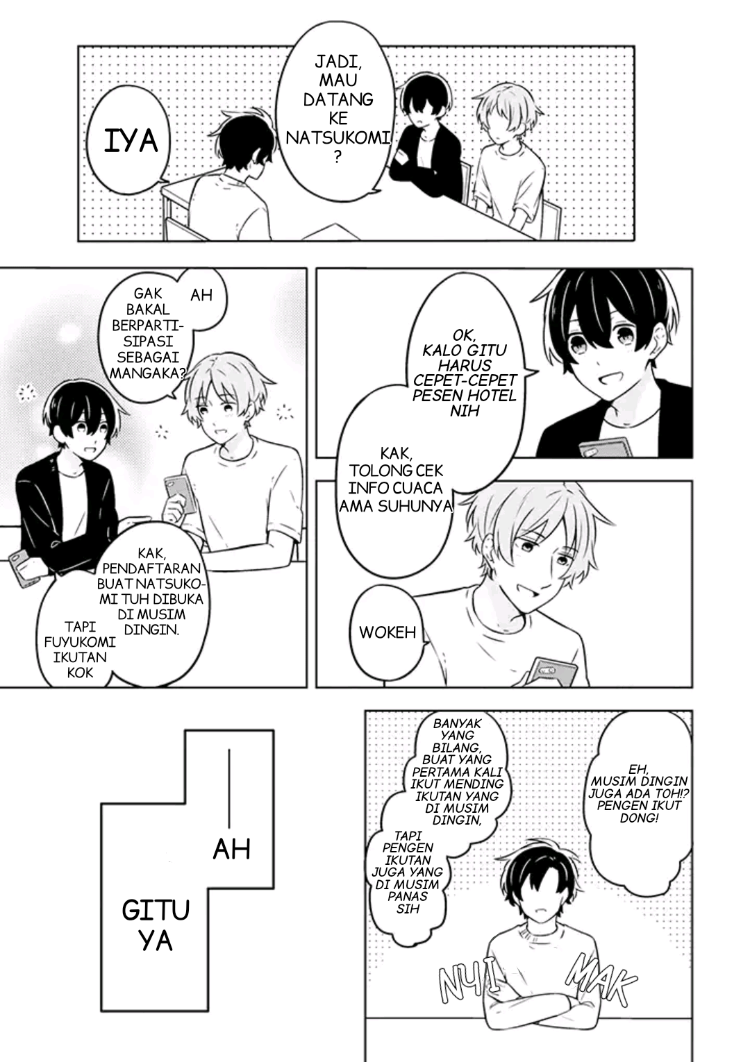 Fudanshi Kazoku Chapter 4 - halaman 14