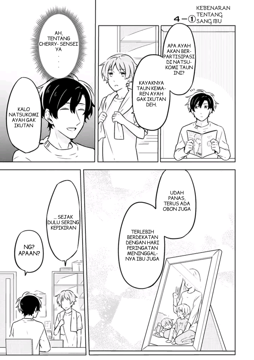 Fudanshi Kazoku Chapter 4 - halaman 4