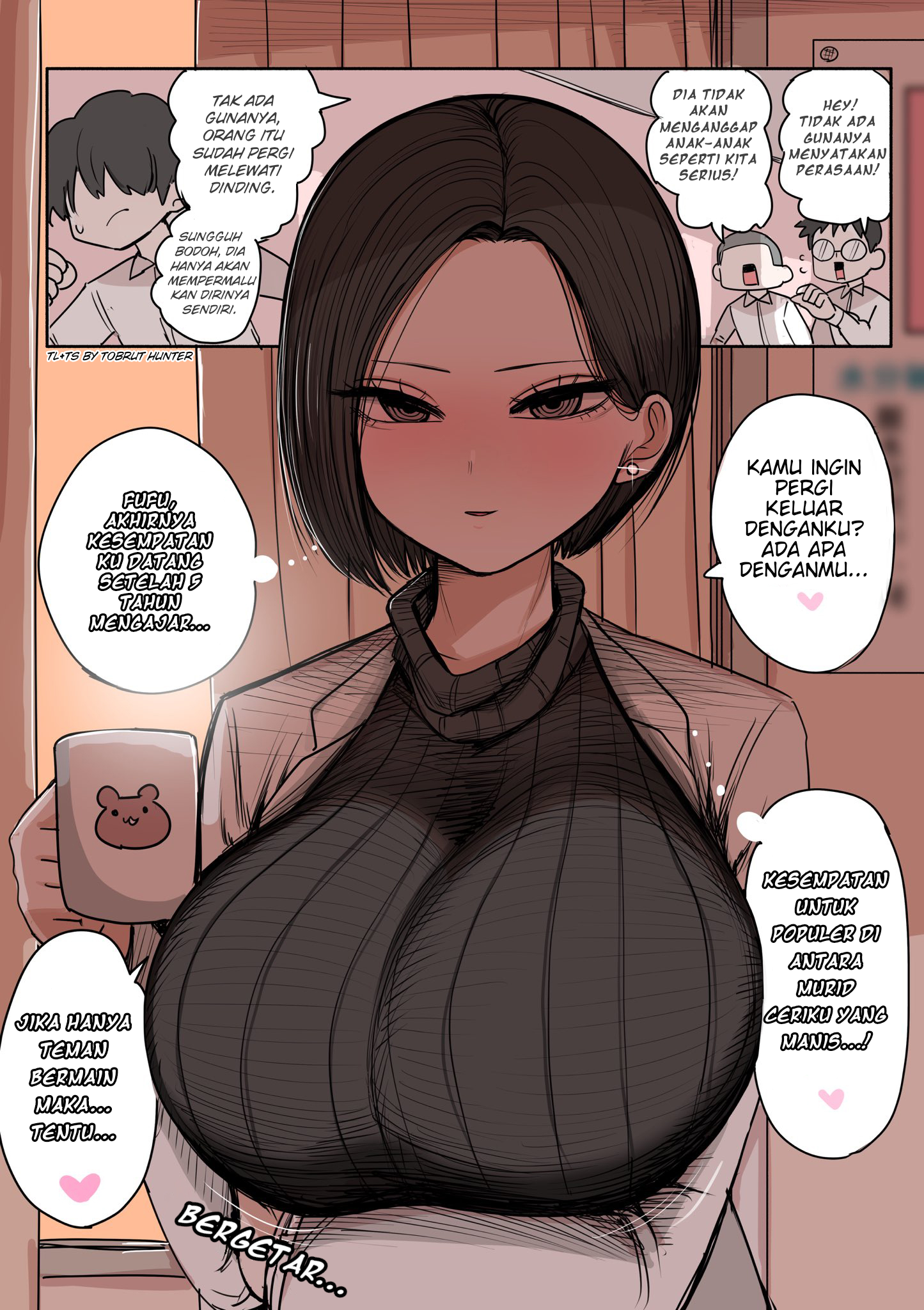 Fudeoroshitai Hokenshitsu no Sensei Chapter 1 - halaman 1