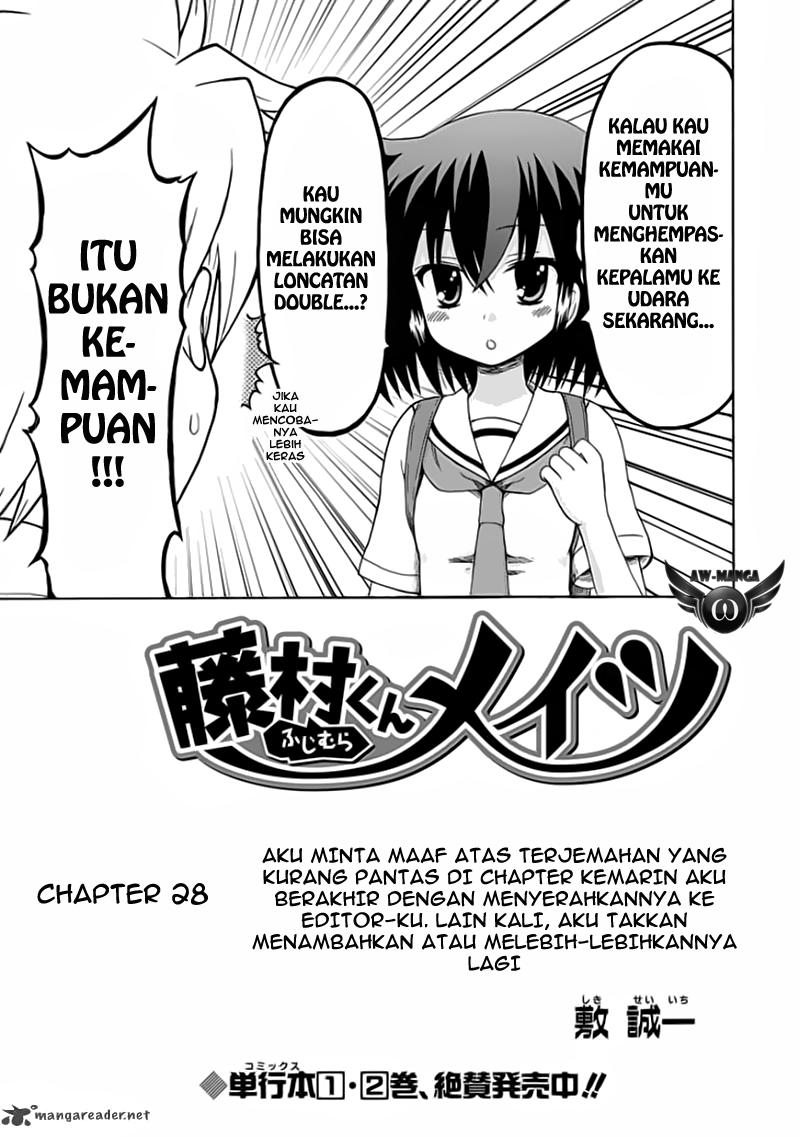 Fujimura-kun Meitsu Chapter 28 - halaman 5