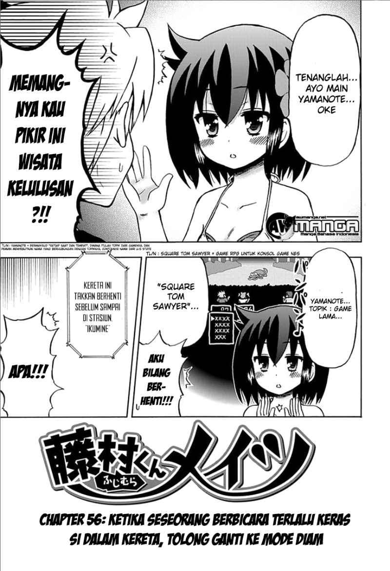 Fujimura-kun Meitsu Chapter 56 - halaman 3