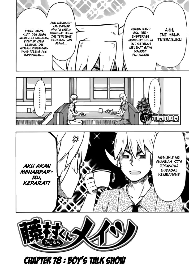 Fujimura-kun Meitsu Chapter 78 - halaman 3