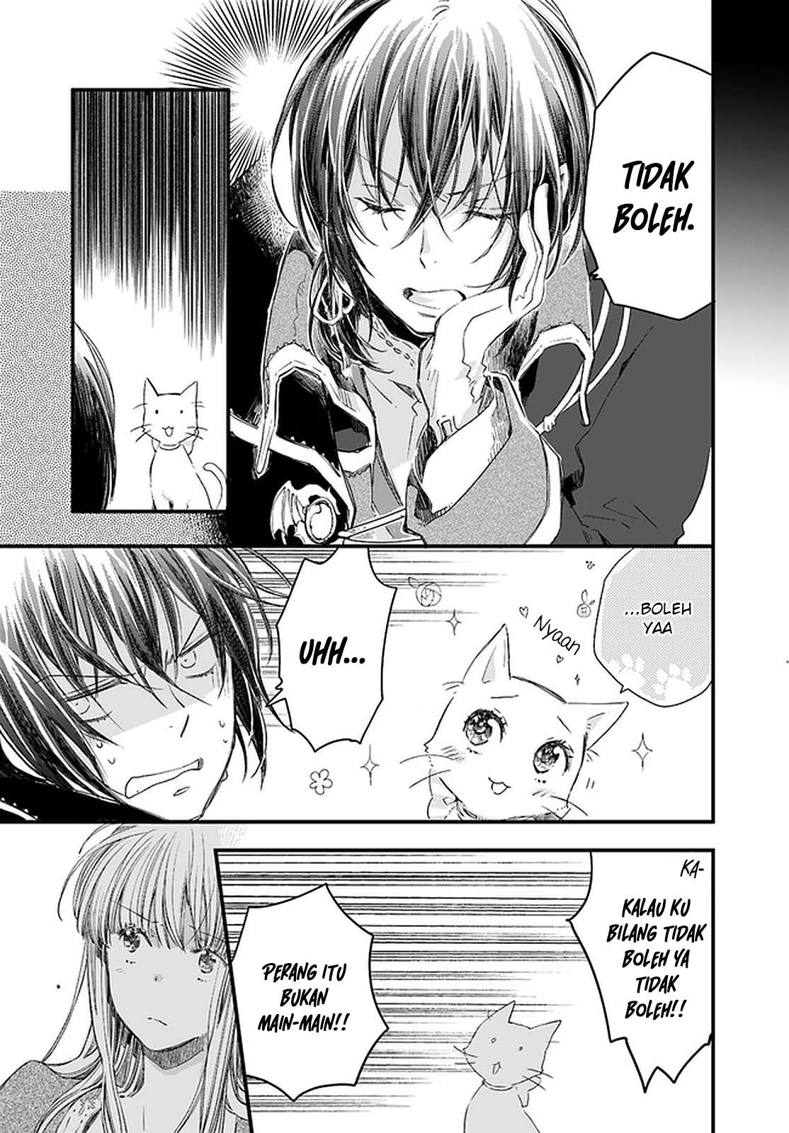 Fukushuu wo Chikatta Shironeko wa Ryuuou no Hiza no Ue de Damin wo Musaboru Chapter 18.1 - halaman 6