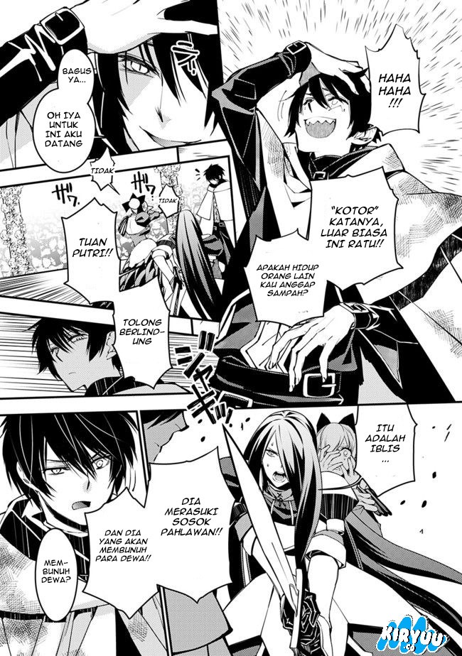 Fukushuu wo Koinegau Saikyou Yuusha wa, Yami no Chikara de Senmetsu Musou suru Chapter 2.3 - halaman 4