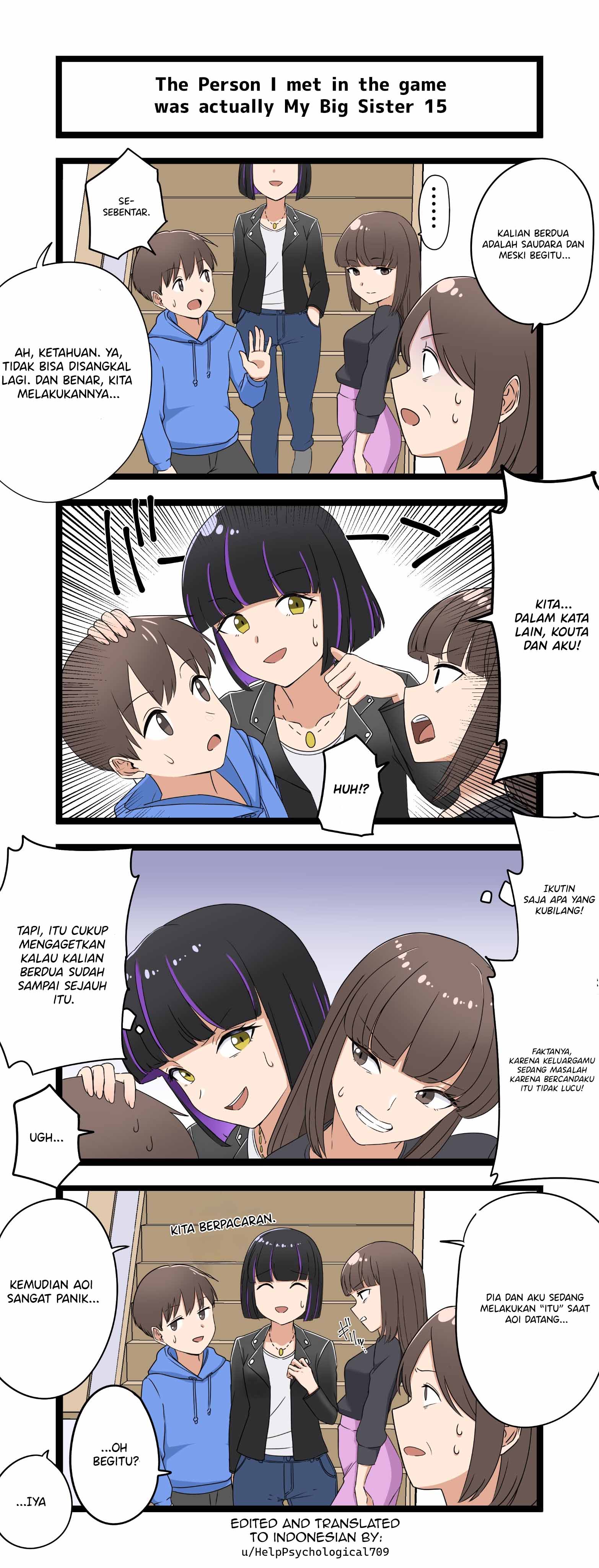 Fukuzatsu na Kyoudai no 4-koma Chapter 15 - halaman 1