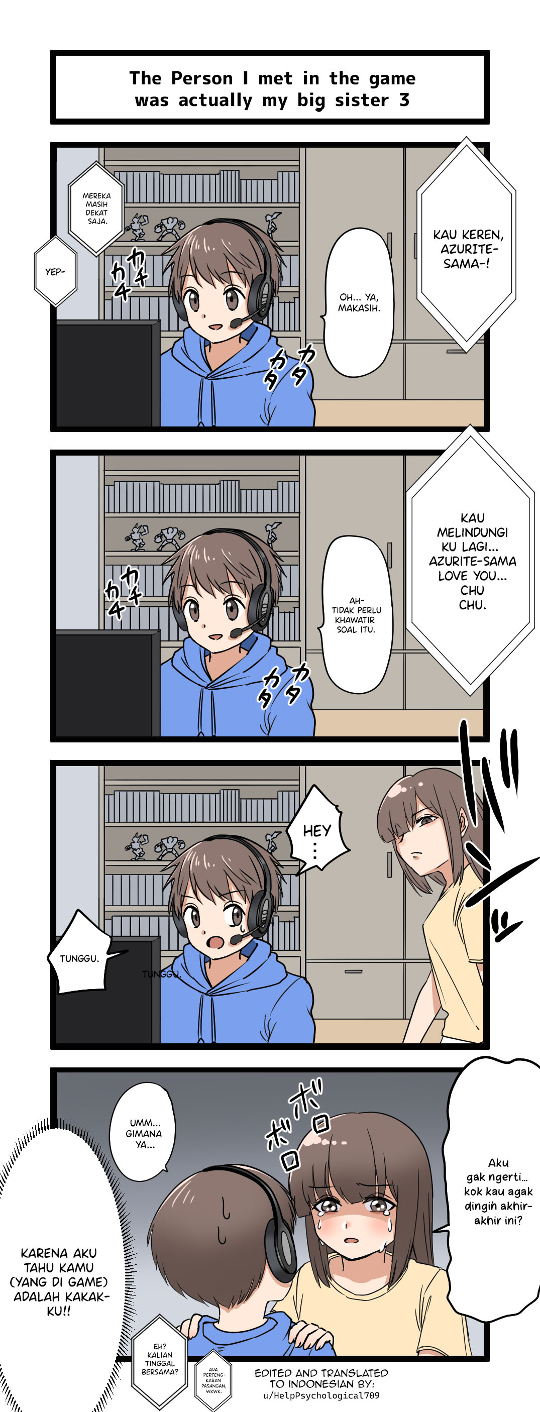 Fukuzatsu na Kyoudai no 4-koma Chapter 3 - halaman 1