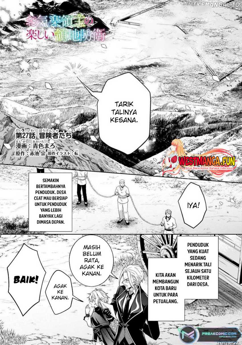 Fun Territory Defense Of The Easy-going Lord ~the Nameless Village Is Made Into The Strongest Fortified City By Production Magic~ Chapter 27.1 - halaman 2