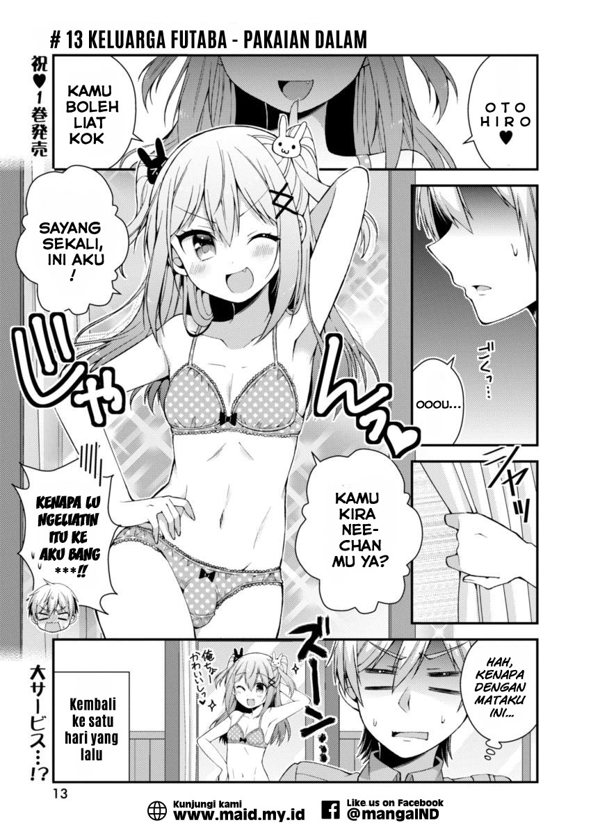 Futaba-san Chi no Kyoudai Chapter 13 - halaman 4