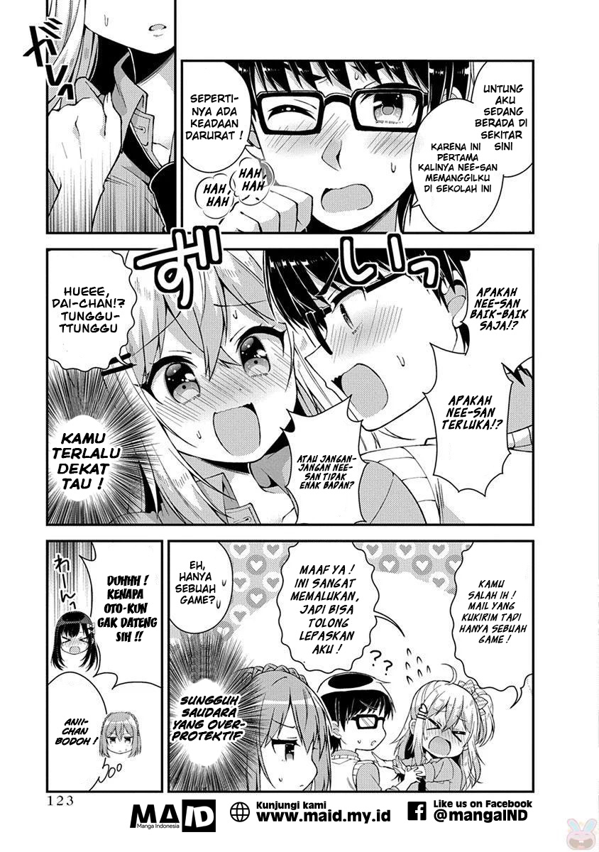 Futaba-san Chi no Kyoudai Chapter 17 - halaman 13