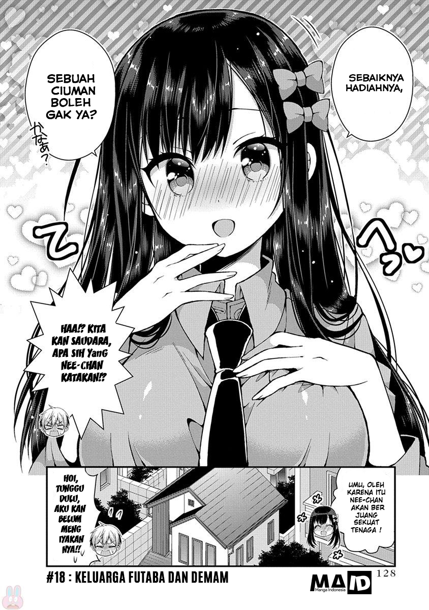 Futaba-san Chi no Kyoudai Chapter 18 - halaman 4