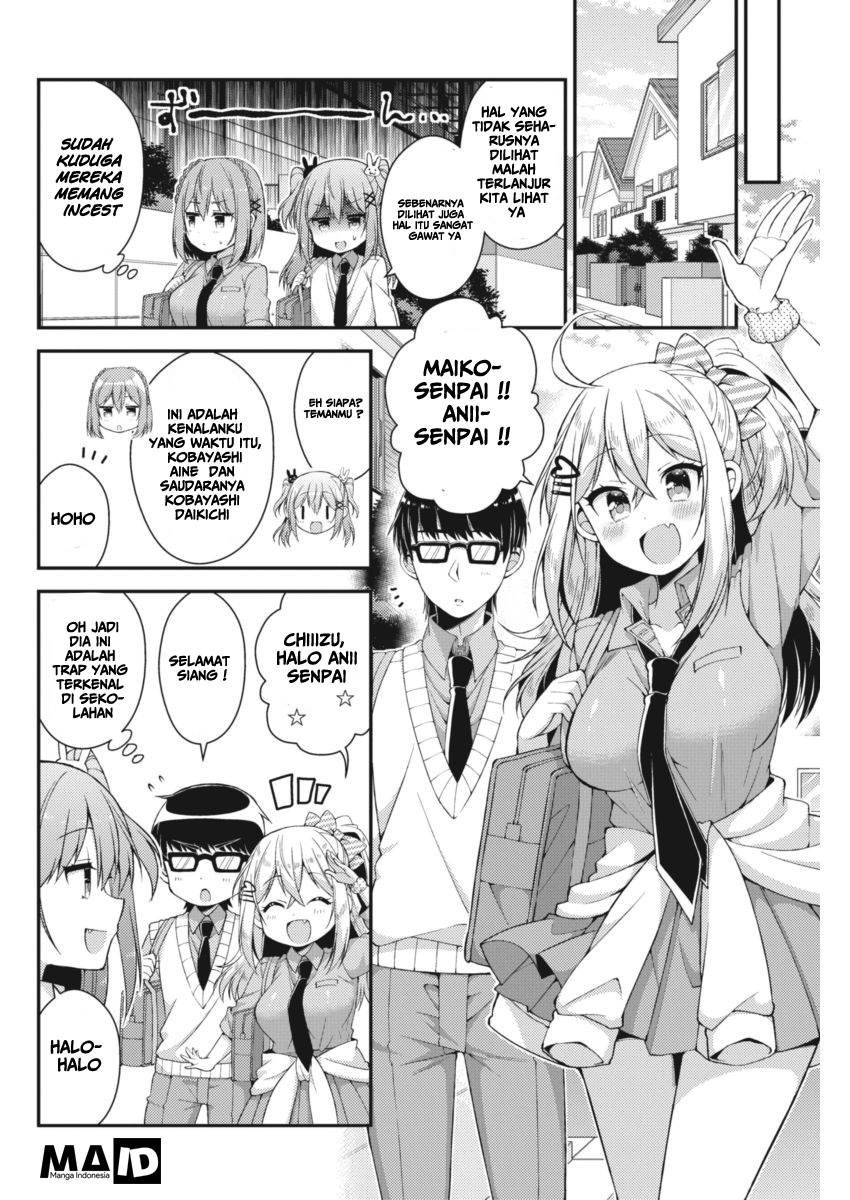 Futaba-san Chi no Kyoudai Chapter 19 - halaman 12