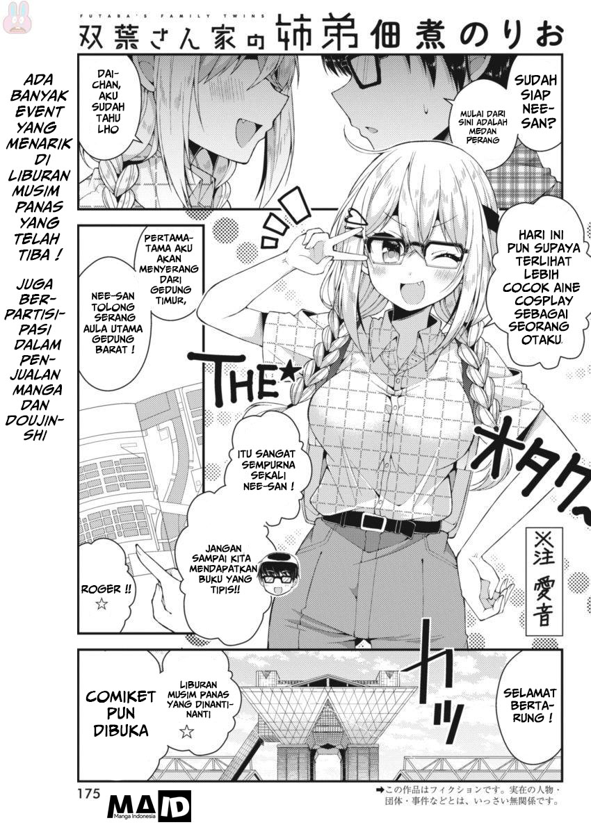 Futaba-san Chi no Kyoudai Chapter 20 - halaman 3