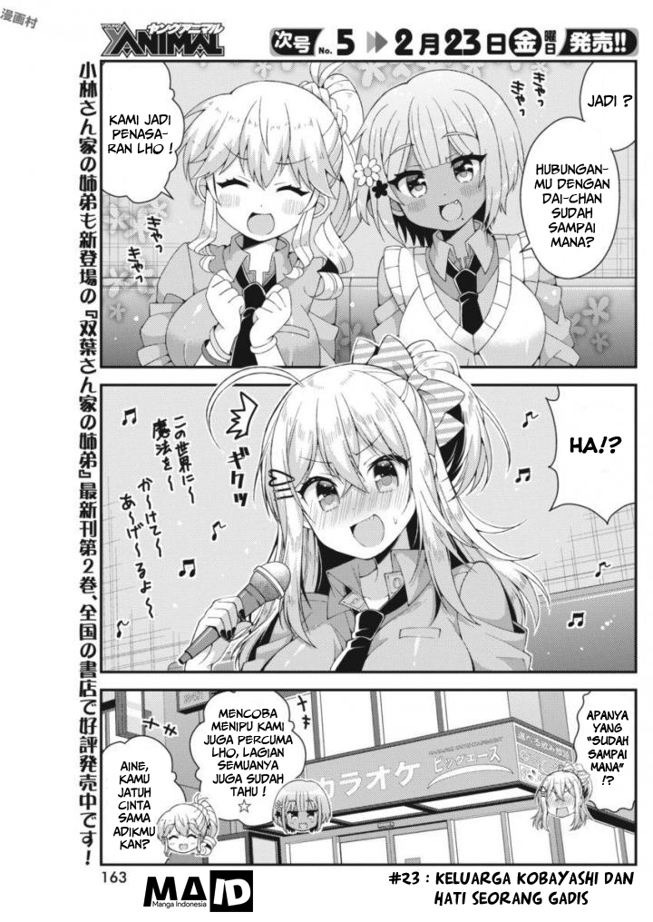 Futaba-san Chi no Kyoudai Chapter 23 - halaman 4