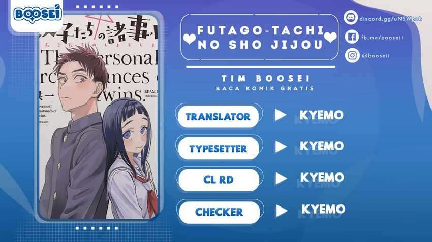 Futago-tachi no Shojijou Chapter 40 - halaman 1