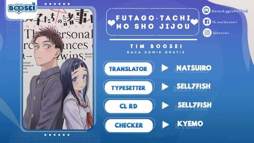 Futago-tachi no Shojijou Chapter 53 - halaman 1