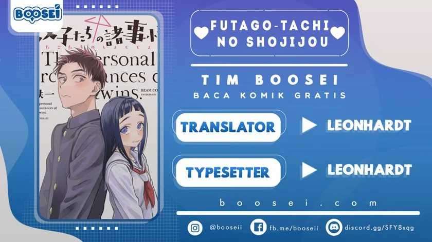 Futago-tachi no Shojijou Chapter 56 - halaman 1