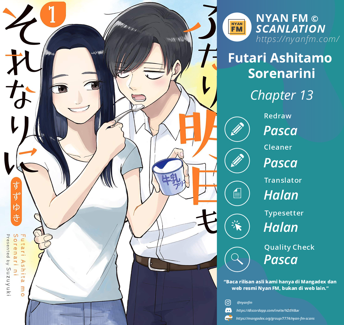 Futari Ashita mo Sorenari ni Chapter 13 - halaman 1