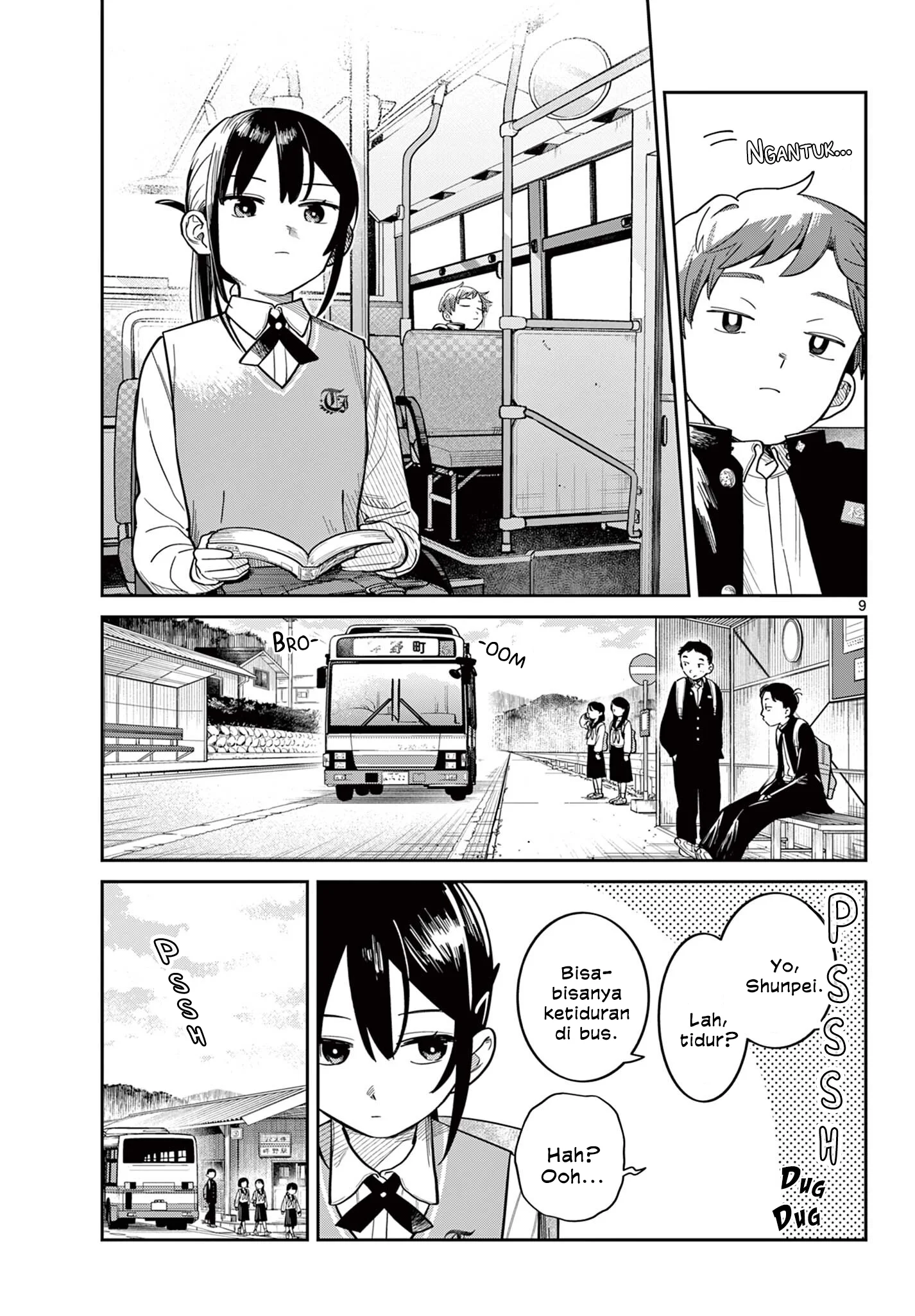 Futari Bus Chapter 1 - halaman 8