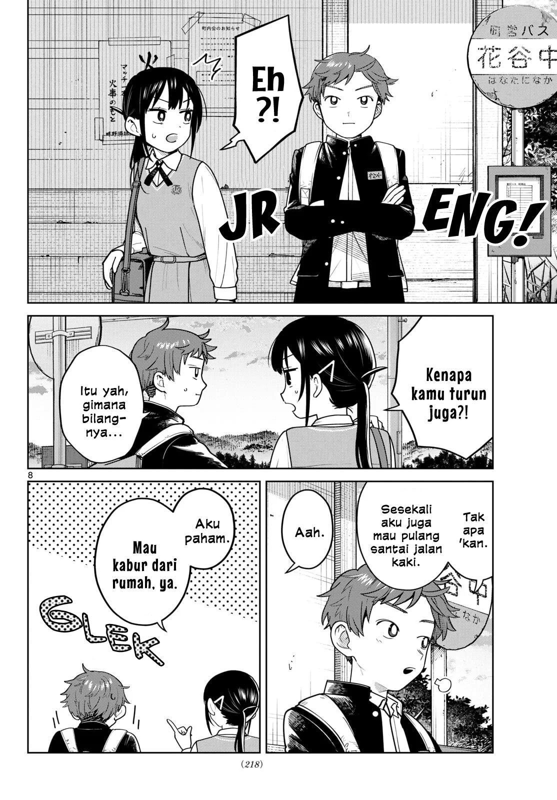 Futari Bus Chapter 11 - halaman 8