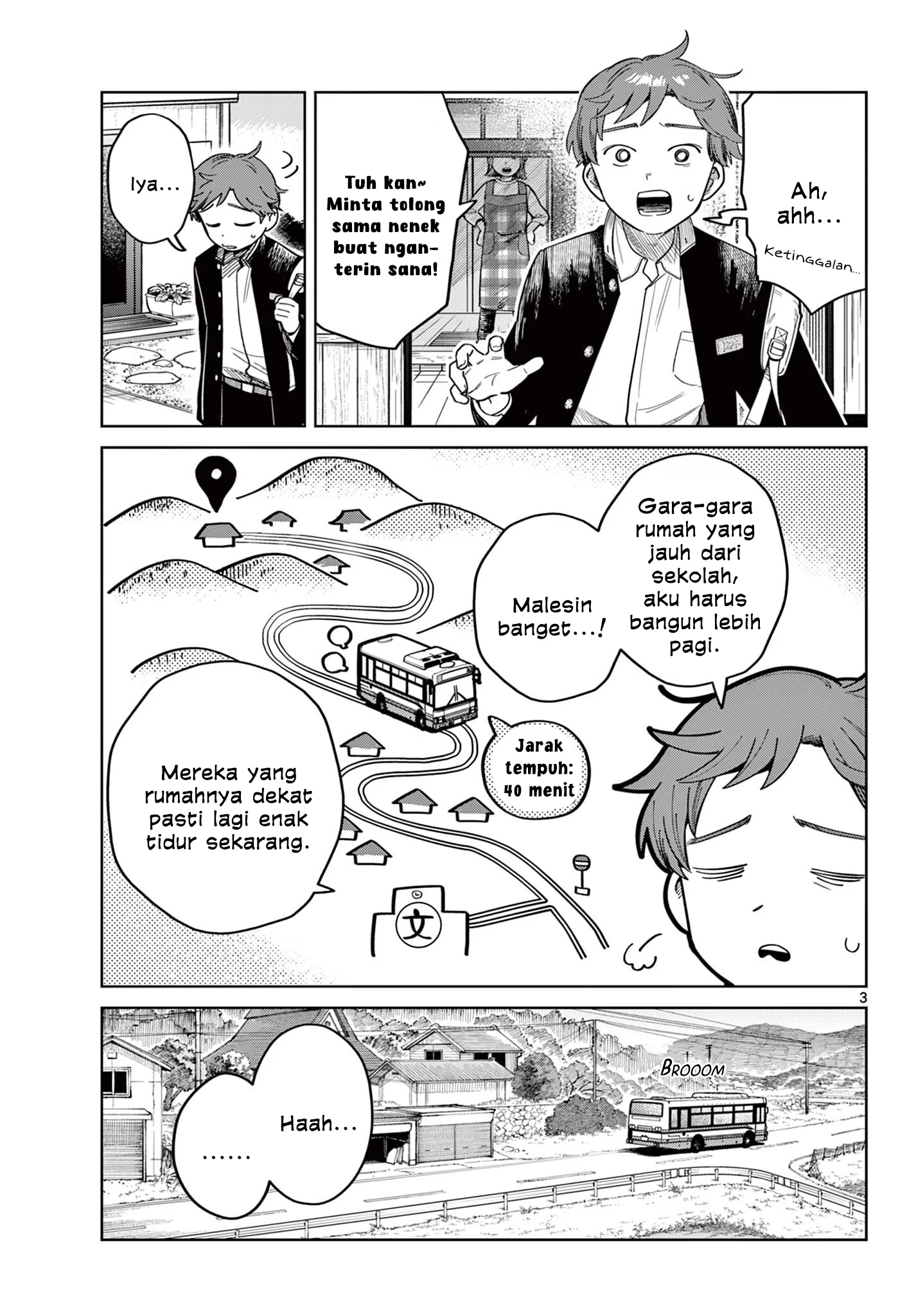 Futari Bus Chapter 2 - halaman 3