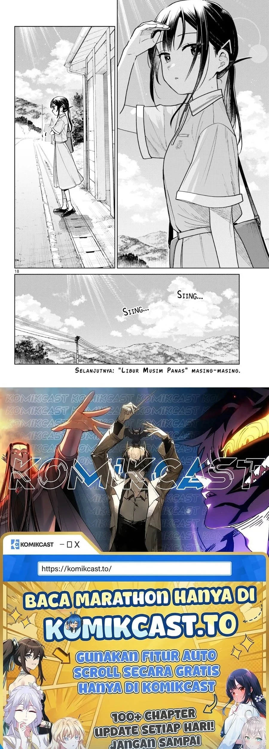 Futari Bus Chapter 26.2 - halaman 18