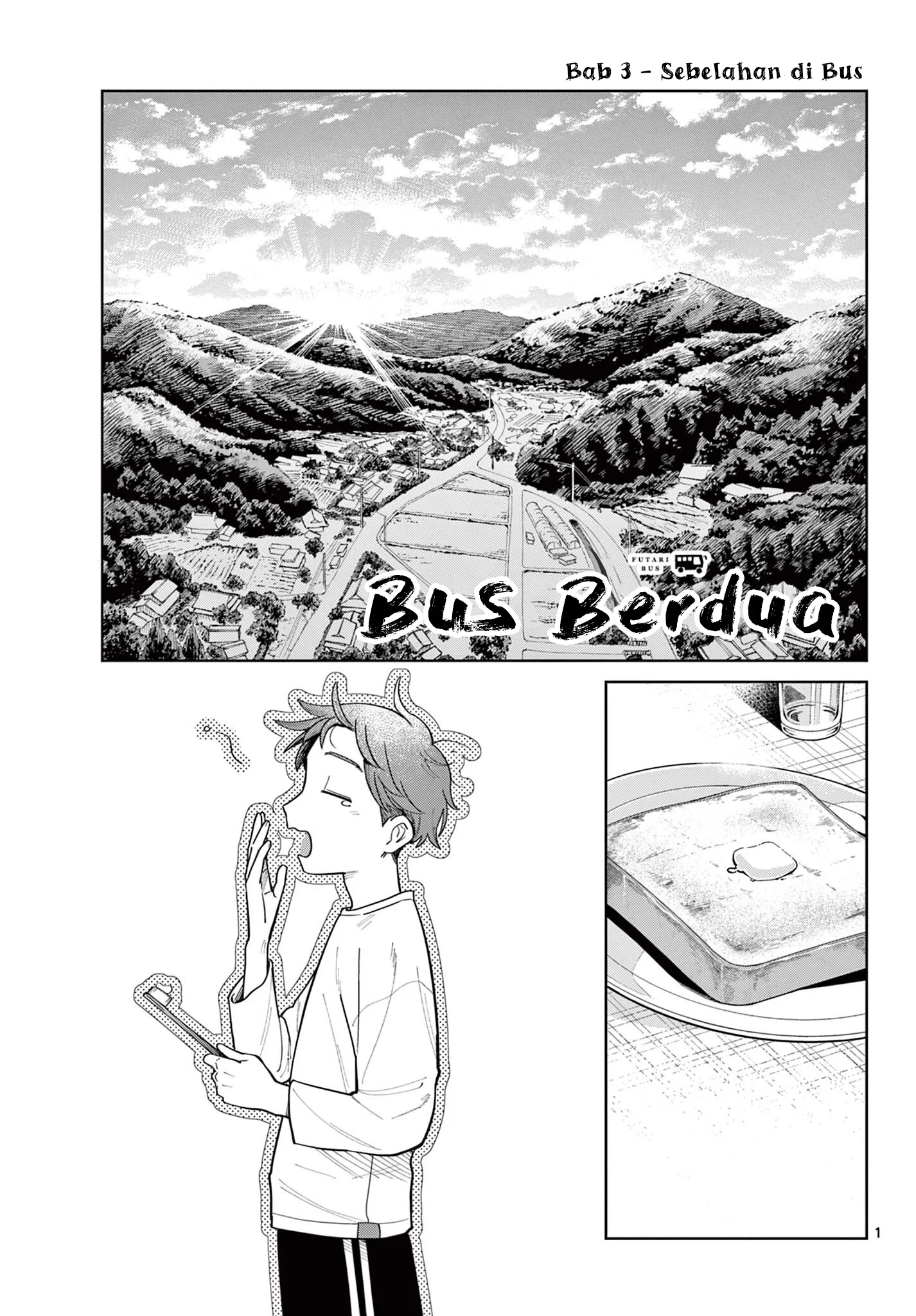 Futari Bus Chapter 3 - halaman 1