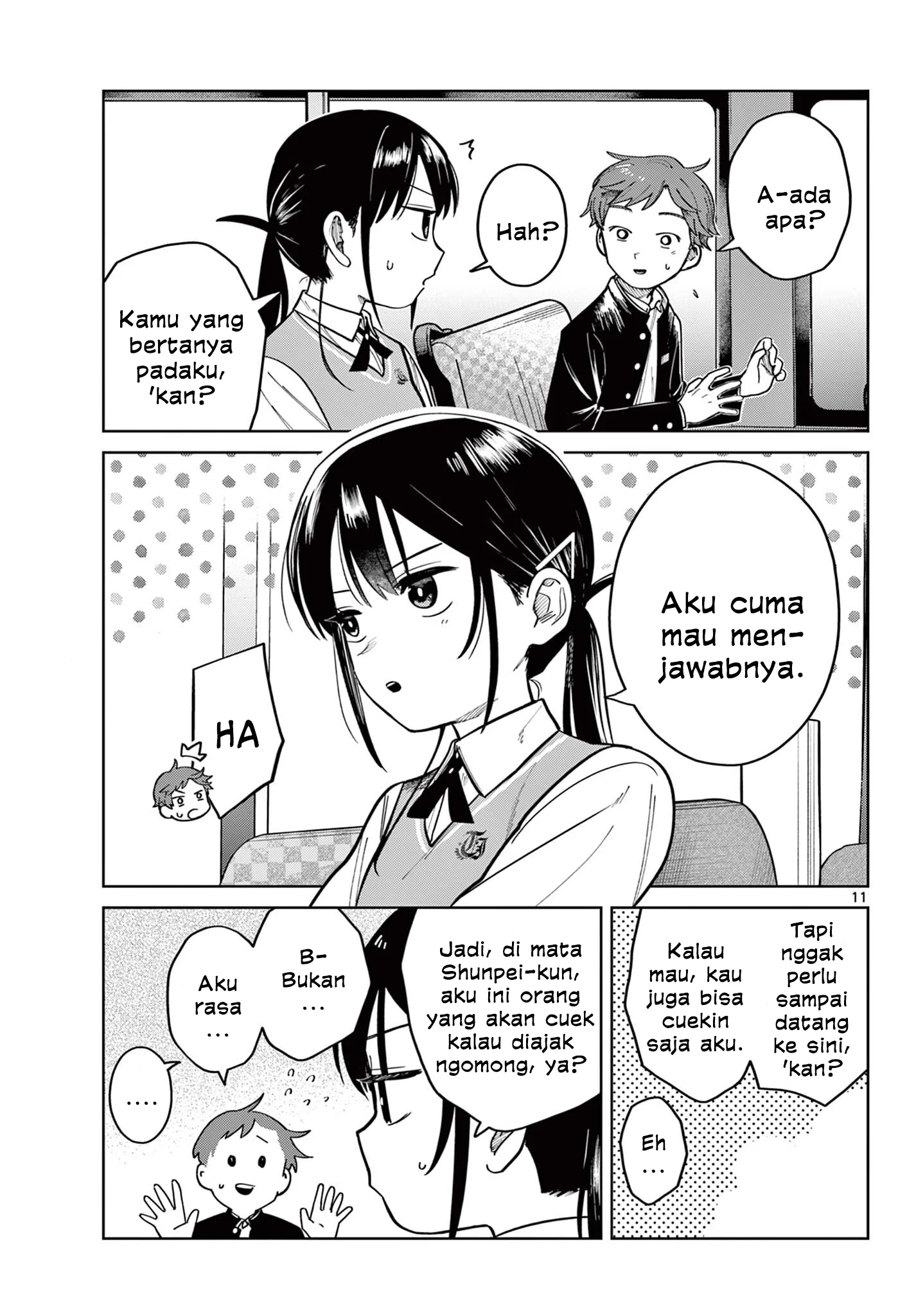 Futari Bus Chapter 3 - halaman 11