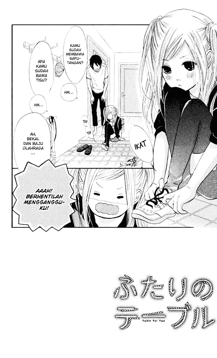 Futari no Table Chapter 3 - halaman 2