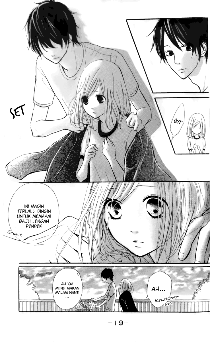 Futari no Table Chapter 4 - halaman 22