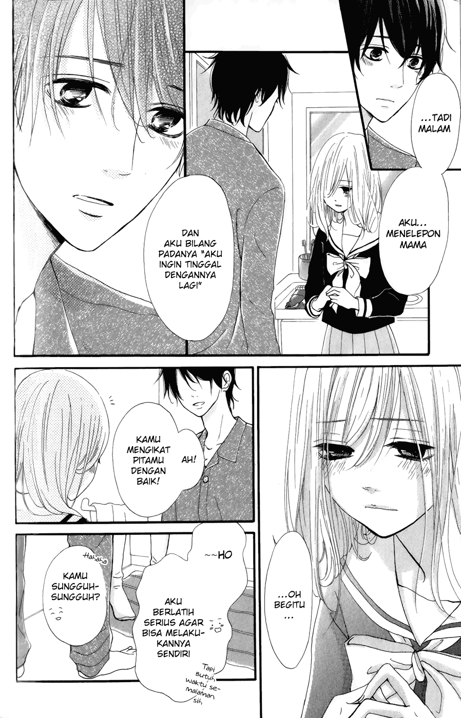 Futari no Table Chapter 7 - halaman 8
