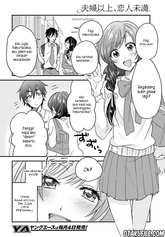 Fuufu Ijou, Koibito Miman. Chapter 1 - halaman 5