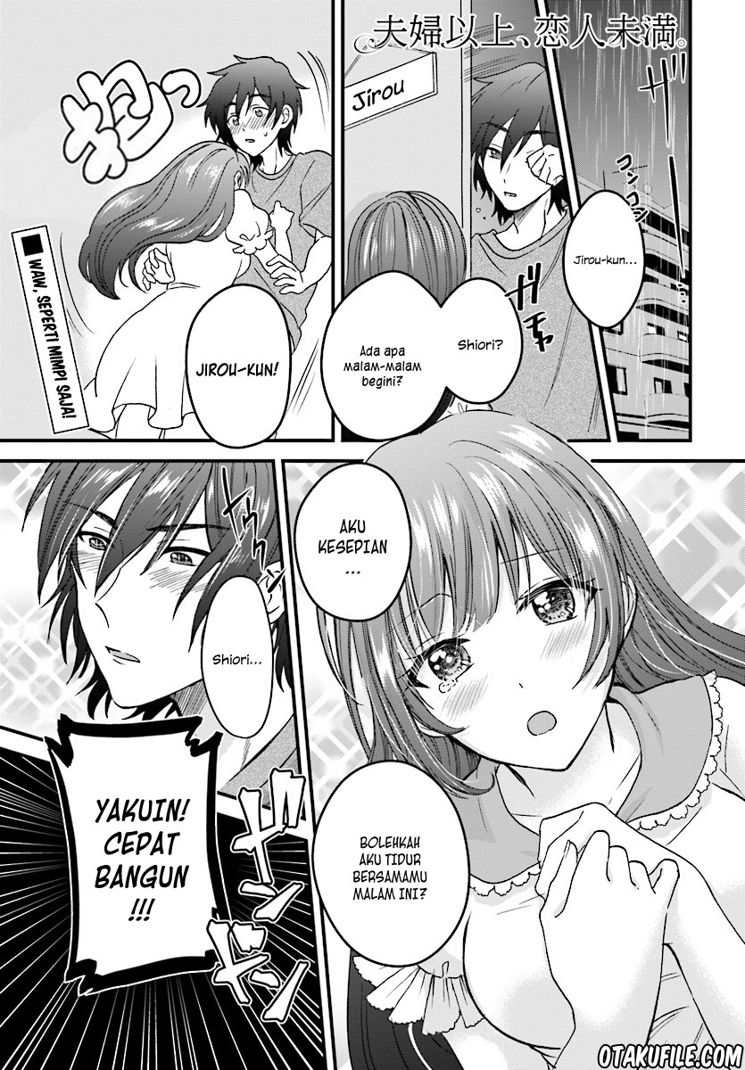 Fuufu Ijou, Koibito Miman. Chapter 3 - halaman 1