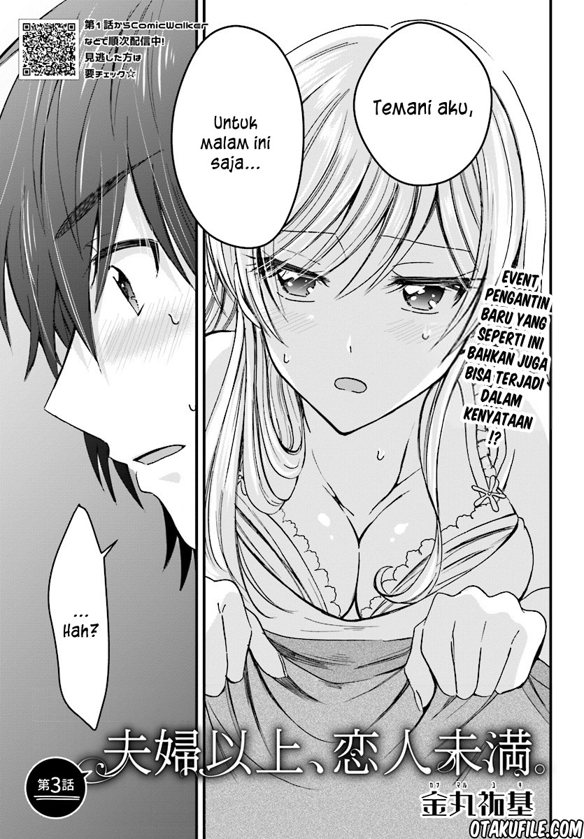 Fuufu Ijou, Koibito Miman. Chapter 3 - halaman 3