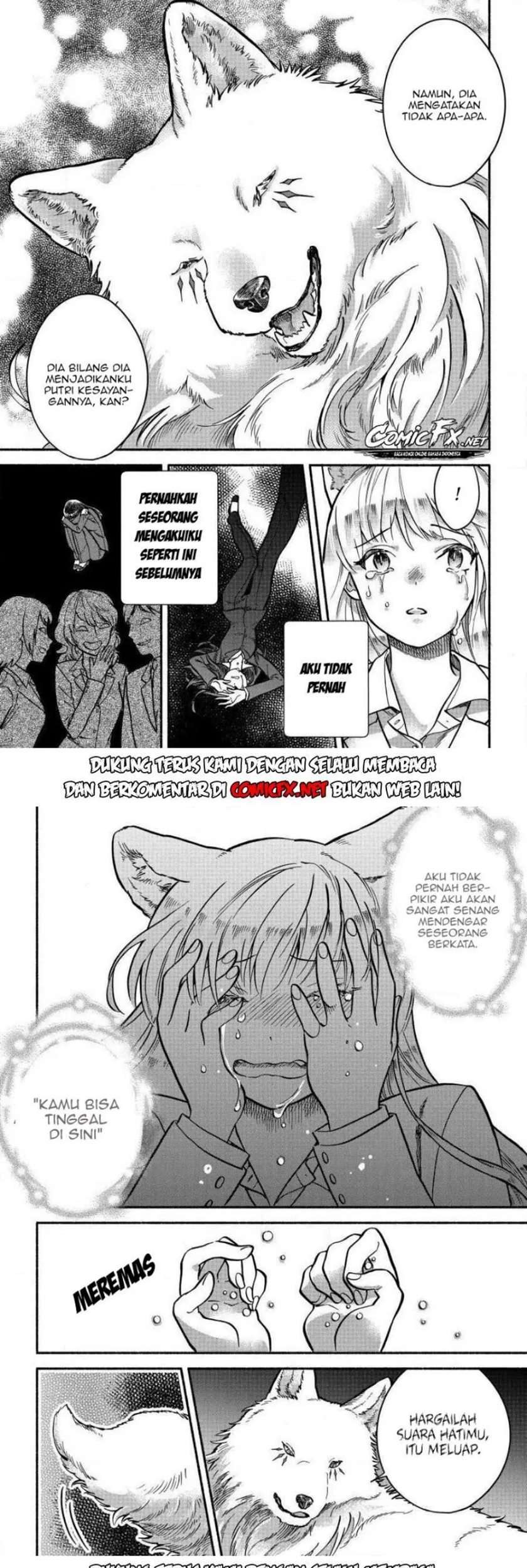 Fuyu Fenriru no Itoshigo to Natta Watashi ga, Zetsubou kara Iyasareteiku Hanashi Chapter 2.2 - halaman 1