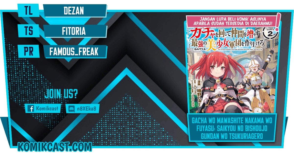 Gacha wo Mawashite Nakama wo Fuyasu Saikyou no Bishoujo Gundan wo Tsukuriagero Chapter 30 - halaman 1