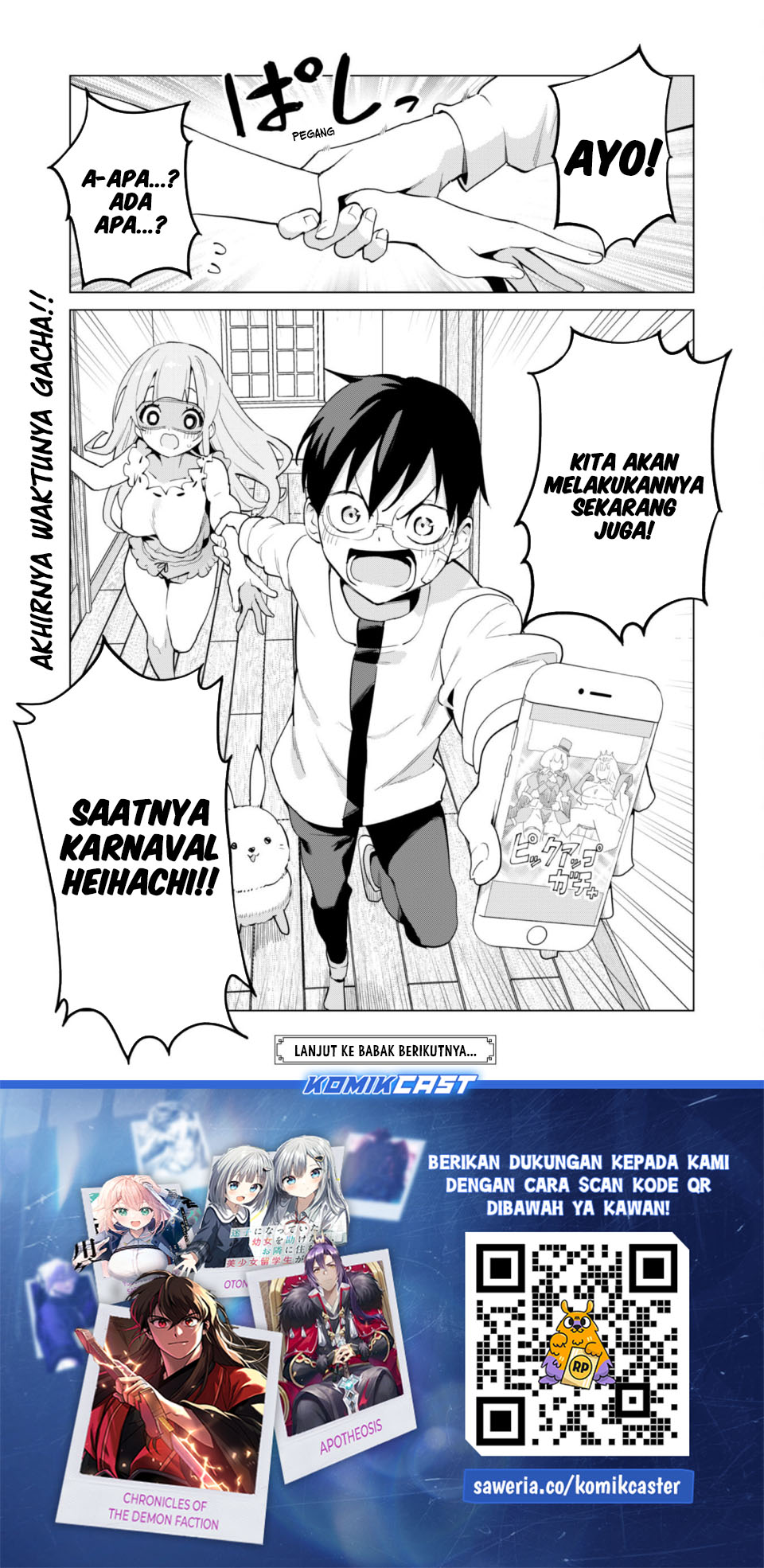 Gacha wo Mawashite Nakama wo Fuyasu Saikyou no Bishoujo Gundan wo Tsukuriagero Chapter 73 - halaman 24